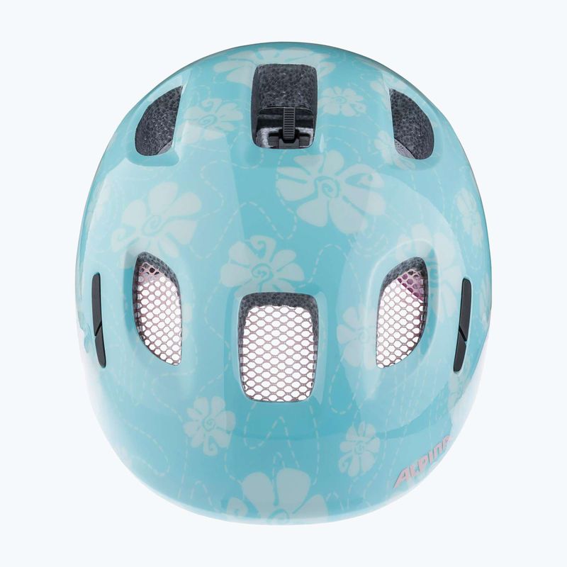 Шолом велосипедний дитячий Alpina Ximo 2 Jr aqua rose flower gloss 12