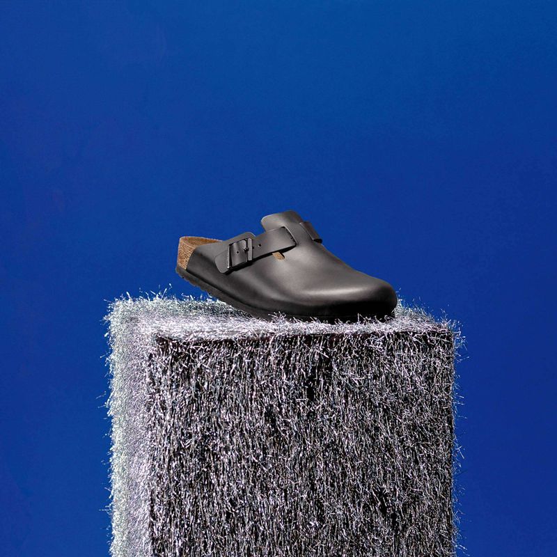 Шльопанці BIRKENSTOCK Boston NL Narrow black 9