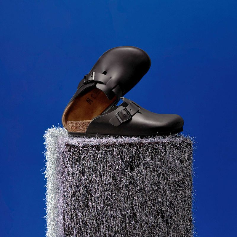 Шльопанці BIRKENSTOCK Boston NL Narrow black 10