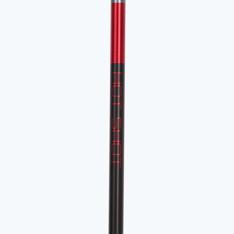 Палиці гірськолижні LEKI Hot Shot anodized black/eloxal gray/eloxal red 4