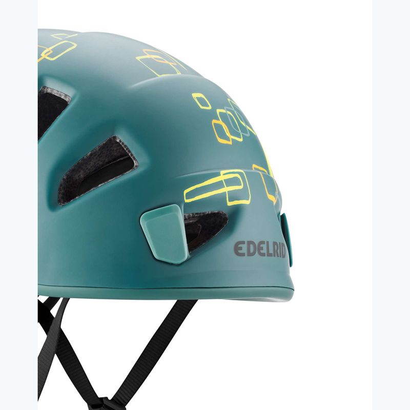 Шолом альпіністський дитячий EDELRID Shield II jade/petrol 2