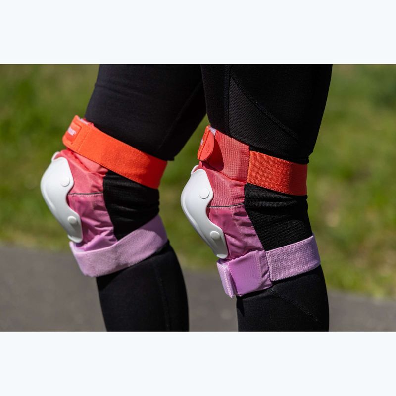 Набір захисту Powerslide Standard Set red/pink 7