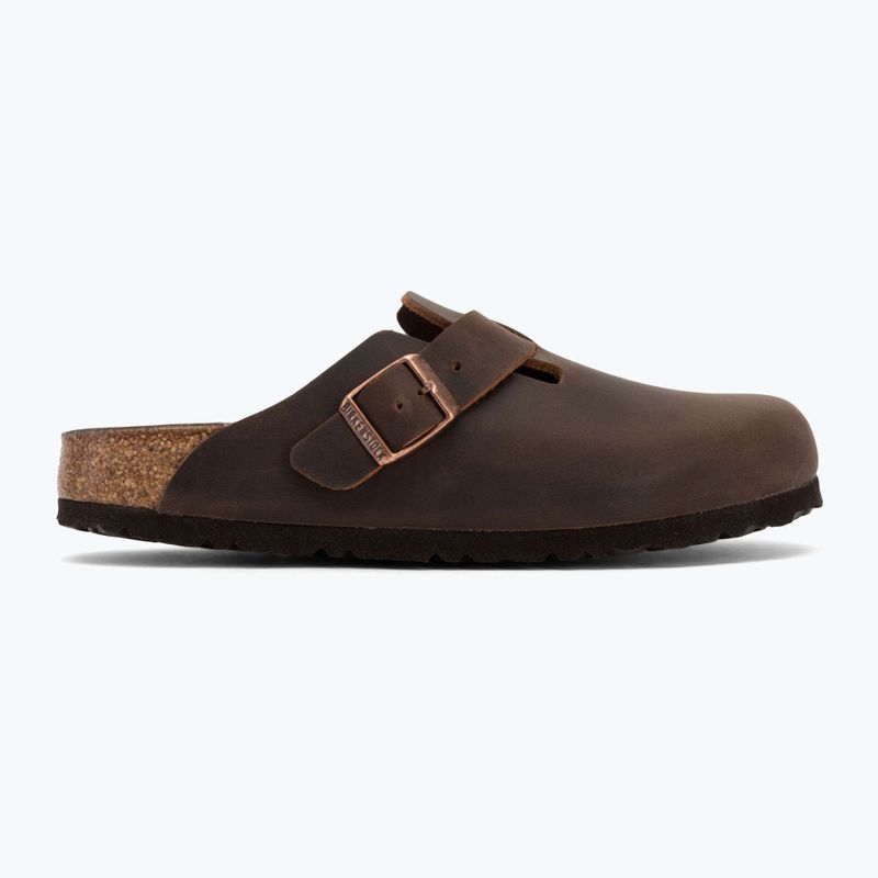 BIRKENSTOCK Boston LEOI Вузькі шльопанці хабана 2