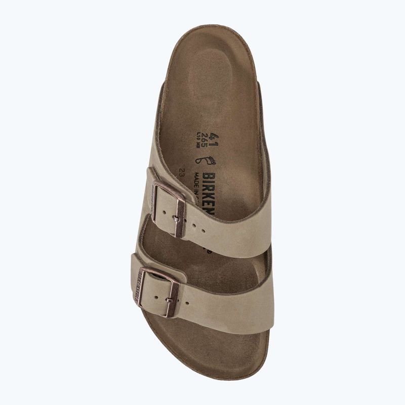 Шльопанці BIRKENSTOCK Arizona LEOI Regular тютюново-коричневі 5