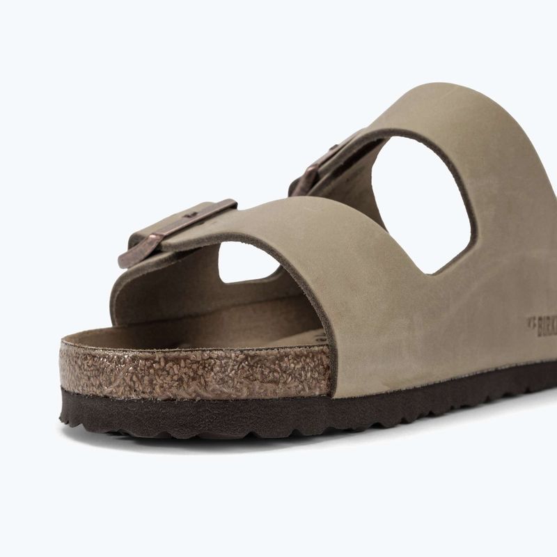 Шльопанці BIRKENSTOCK Arizona LEOI Regular тютюново-коричневі 7