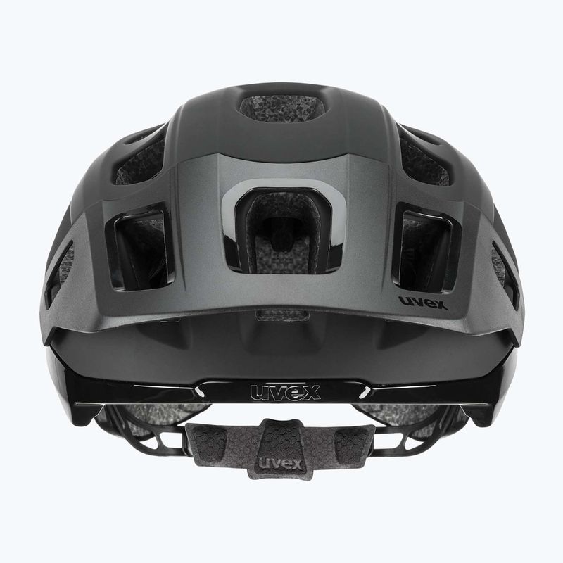Шолом велосипедний UVEX React black matte 7