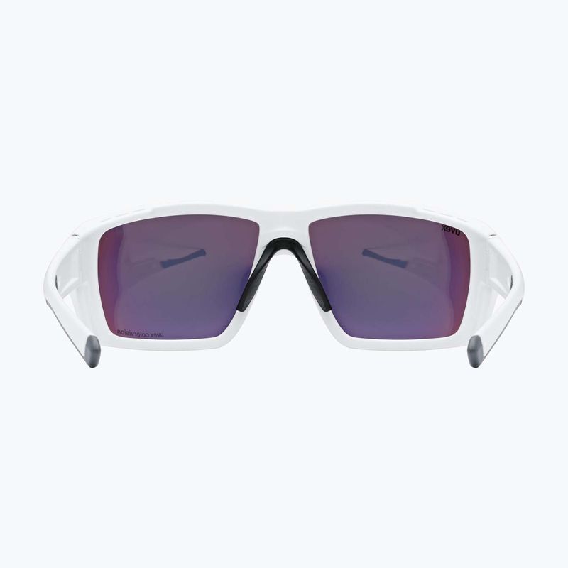 Окуляри сонцезахисні UVEX Mtn Venture CV white matt/mirror gold 3