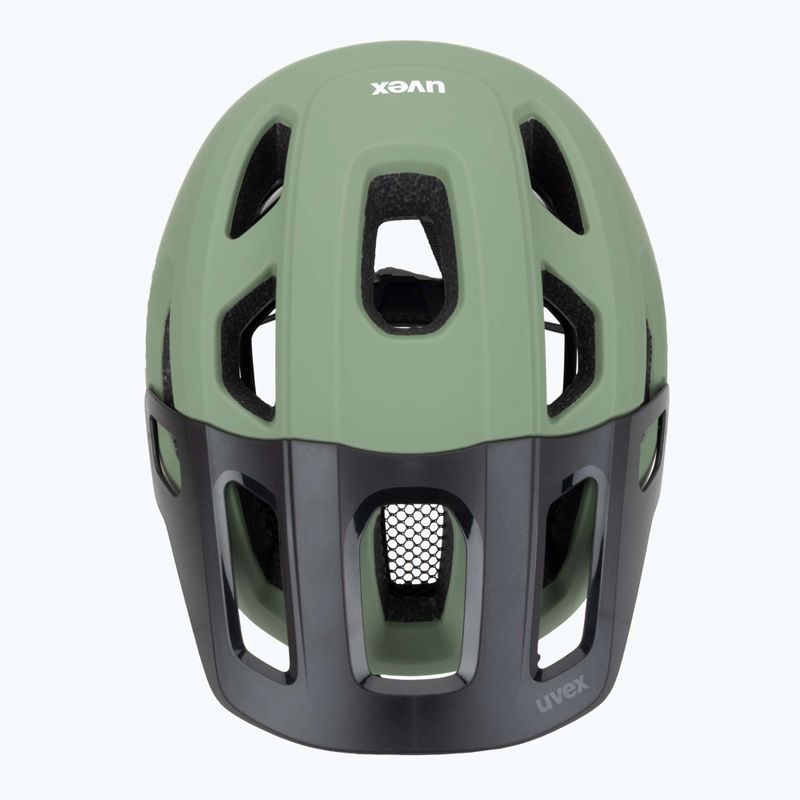 Шолом велосипедний UVEX React MIPS moss green/black matt 6