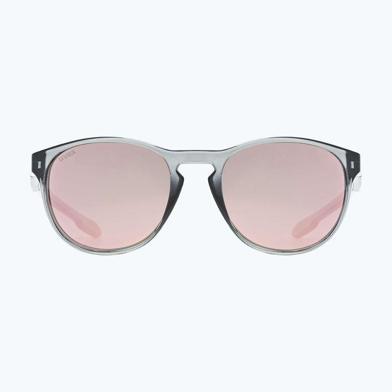 Окуляри сонцезахисні UVEX LGL 53 smoke/mirror pink 6