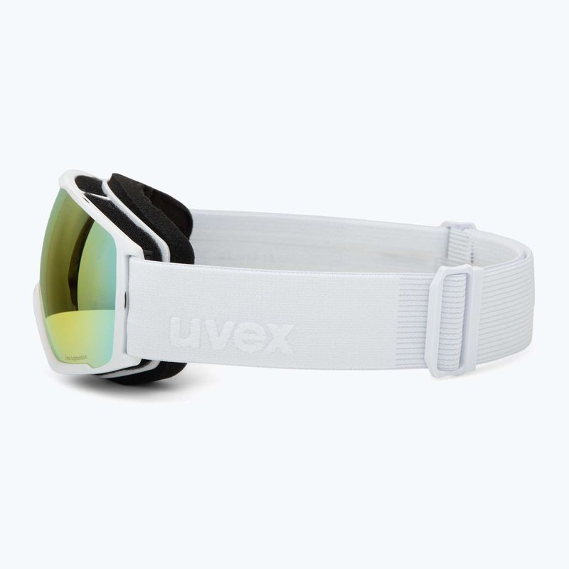 Окуляри гірськолижні UVEX Victorious S FM white matt/mirror orange 4