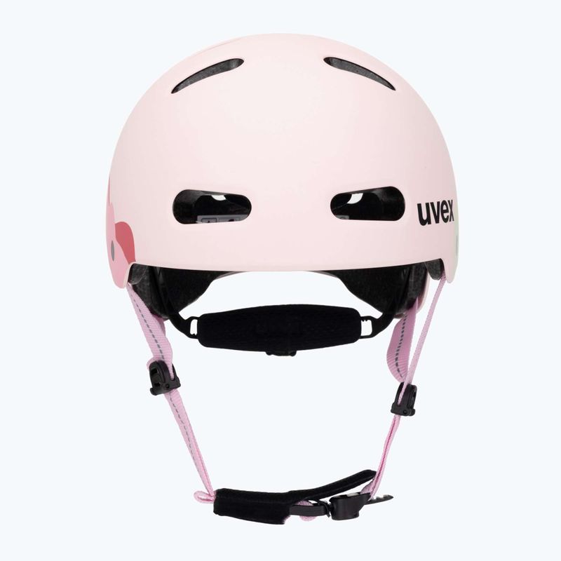 Шолом дитячий UVEX Kid 4 Style strawberry/матовийcha matt 2