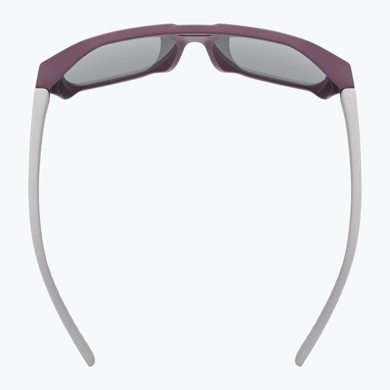 Окуляри сонцезахисні дитячі UVEX Cosmic Jr cranberry/grey matt/mirror silver 4