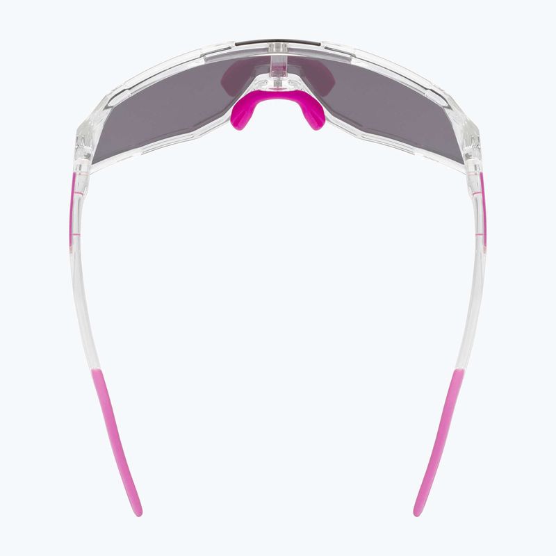 Окуляри сонцезахисні UVEX Sequenze clear/mirror pink 5