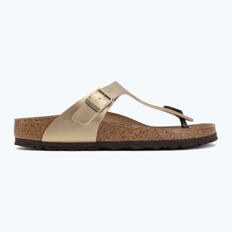 В'єтнамки BIRKENSTOCK Gizeh Birko-Flor Narrow gold 2