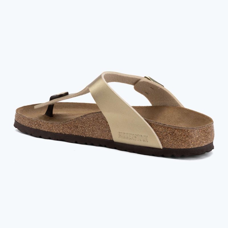 В'єтнамки BIRKENSTOCK Gizeh Birko-Flor Narrow gold 3