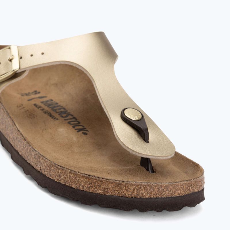 В'єтнамки BIRKENSTOCK Gizeh Birko-Flor Narrow gold 7