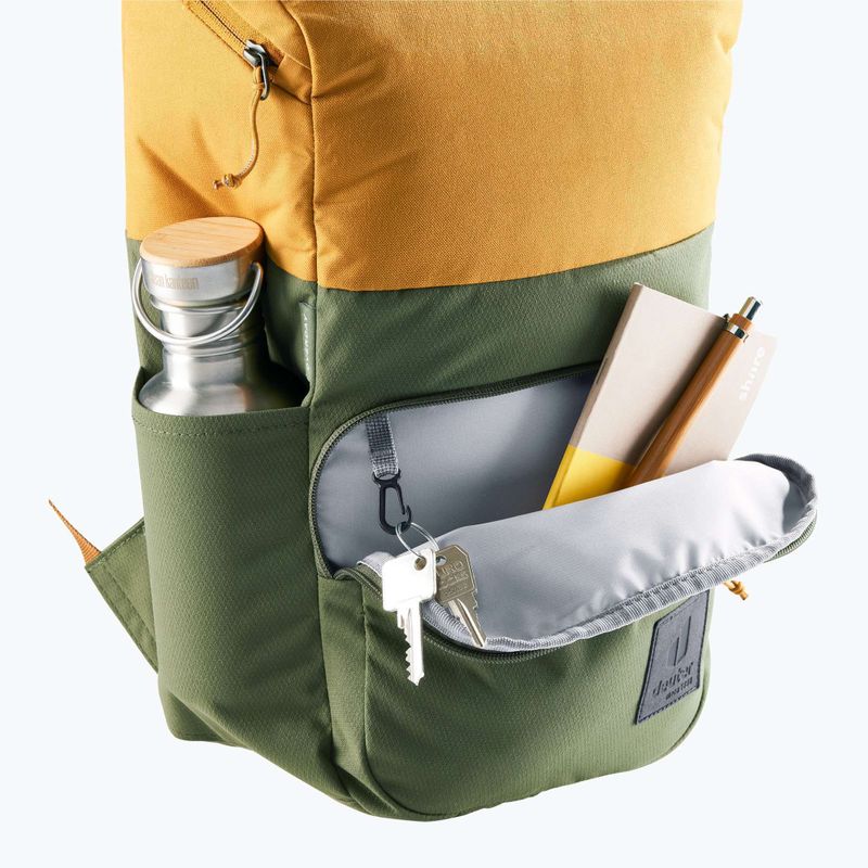 Дитячий туристичний рюкзак Deuter Overday 15 л хакі/кориця 7