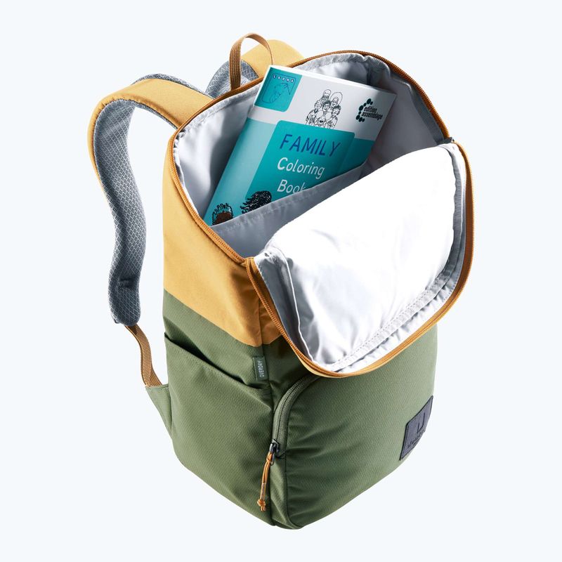 Дитячий туристичний рюкзак Deuter Overday 15 л хакі/кориця 9