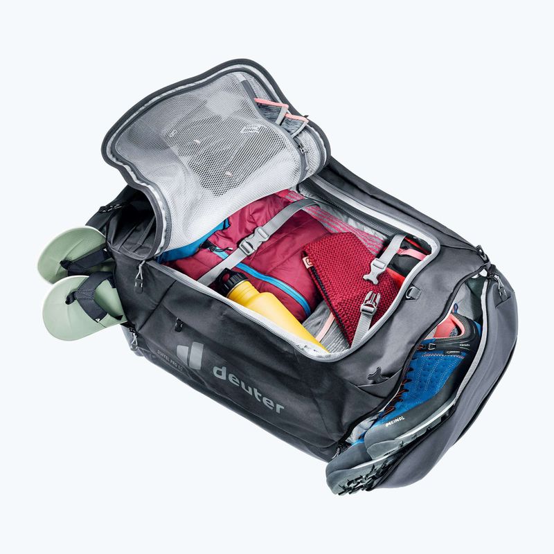 Дорожня сумка Deuter Duffel Pro 60 л чорна 9
