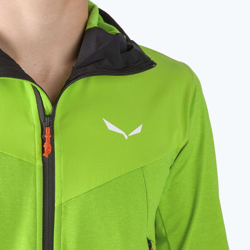 Кофта флісова чоловіча Salewa Agner Hybrid зелена 27371 4
