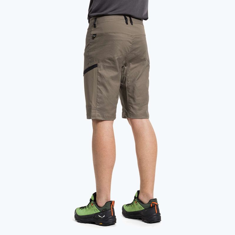 Шорти туристичні чоловічі Salewa Lavaredo Hemp коричневі 00-0000028033 3