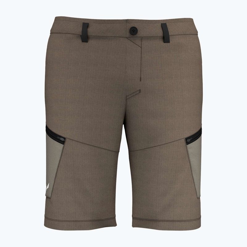 Шорти туристичні чоловічі Salewa Lavaredo Hemp коричневі 00-0000028033 5