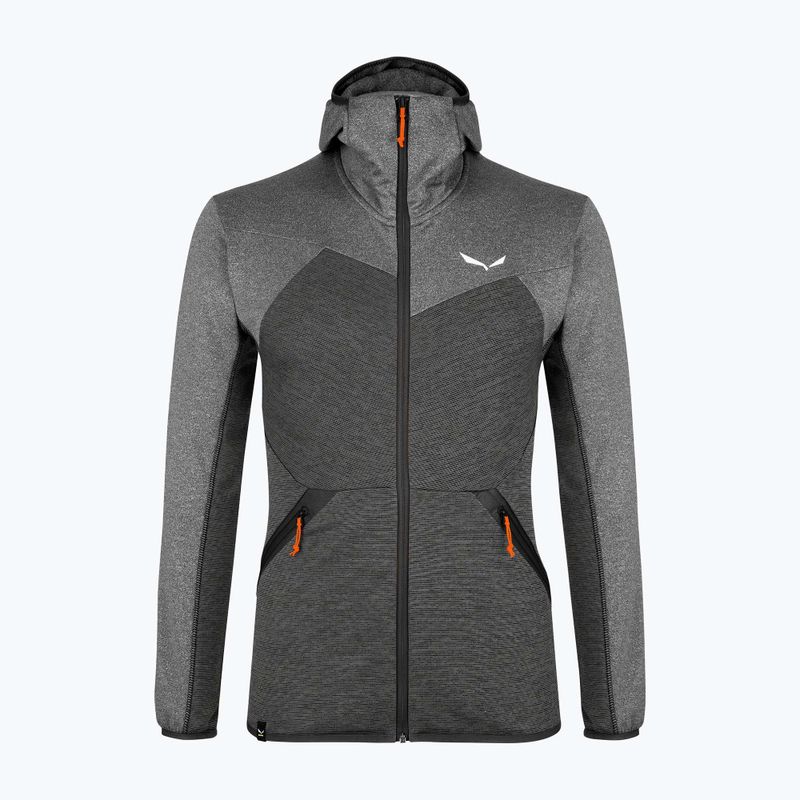 Флісова кофта чоловіча Salewa Puez Melange PL FZ Hoody сіра 00-0000027386 6