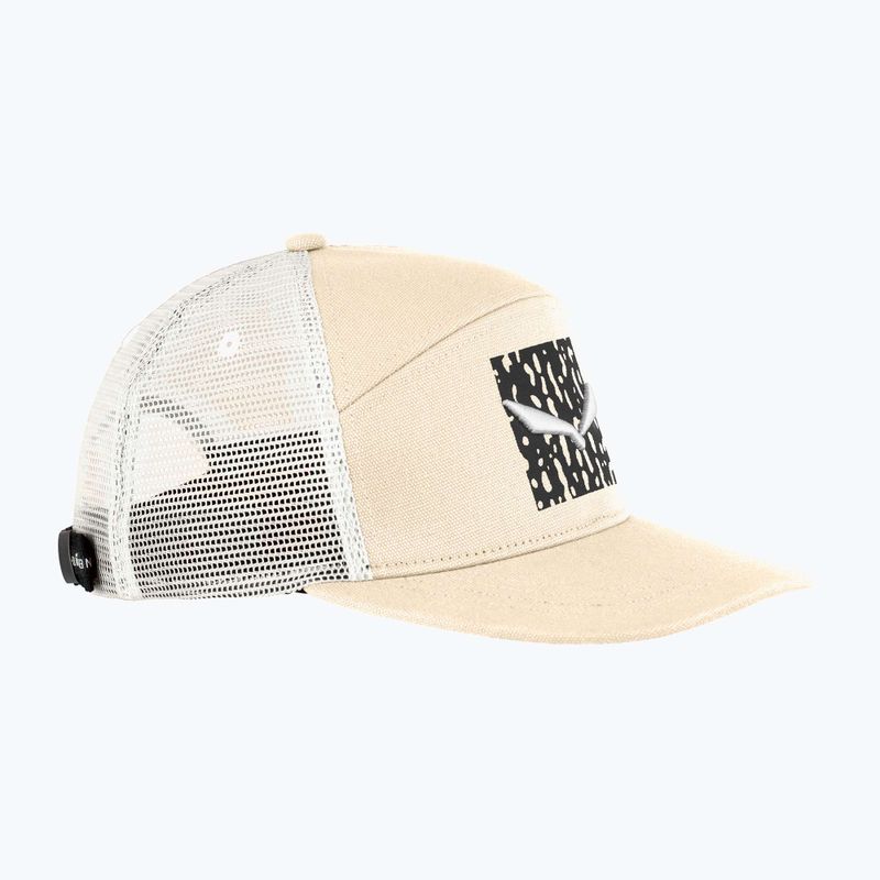 Бейсболка жіноча Salewa Pure Salamander Logo бежева 00-0000028420 6