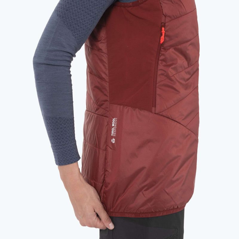 Жилет трекінговий жіночий Salewa Ortles Hyb TWR syrah 4