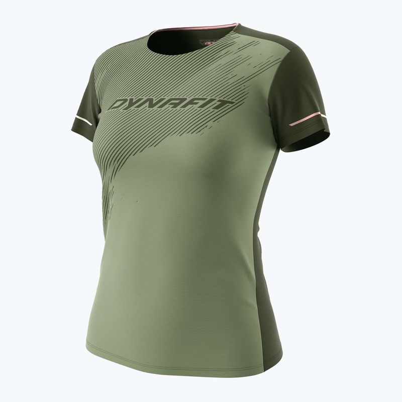 Футболка для бігу жіноча DYNAFIT Alpine 2 Tee sage 4