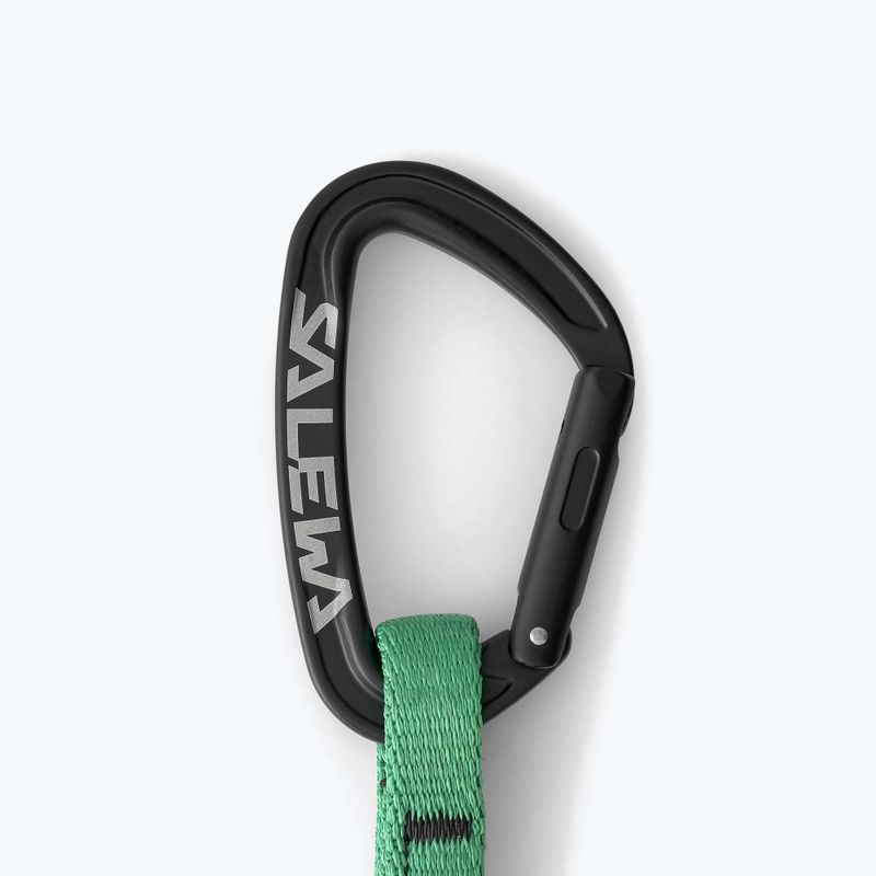 Відтяжка для скелелазіння Salewa Ortles Str/Bnt 170 Qd black/irish green 3