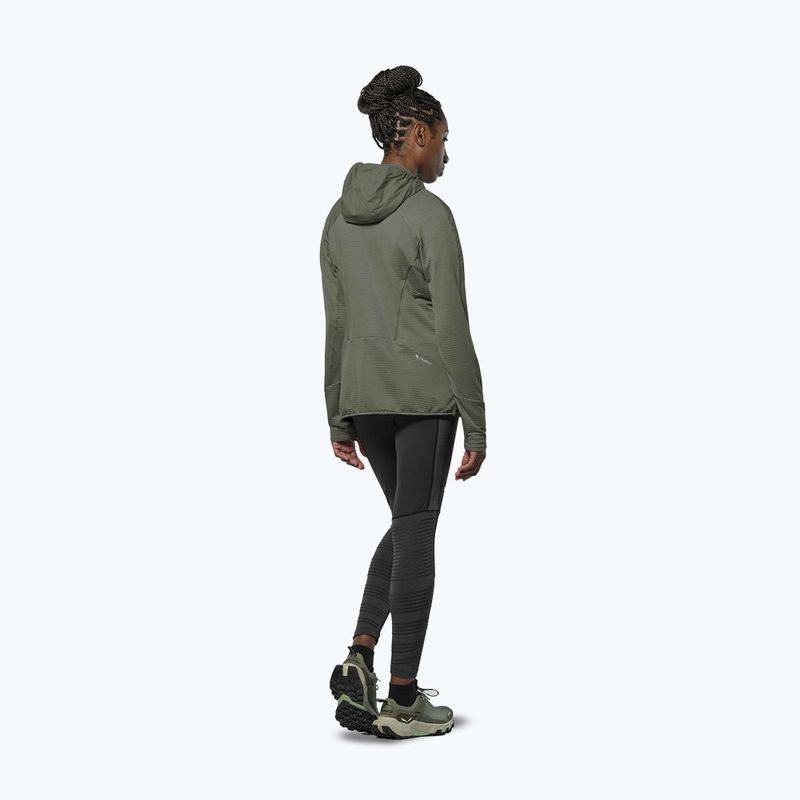 Куртка вітрозахисна жіноча Salewa Pedroc Polarlite Wind Hood faded green 3
