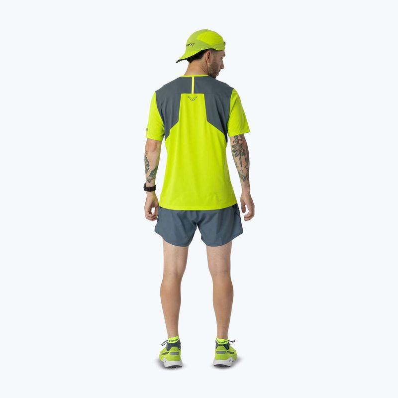 Футболка для бігу чоловіча DYNAFIT Sky ultra yellow 3
