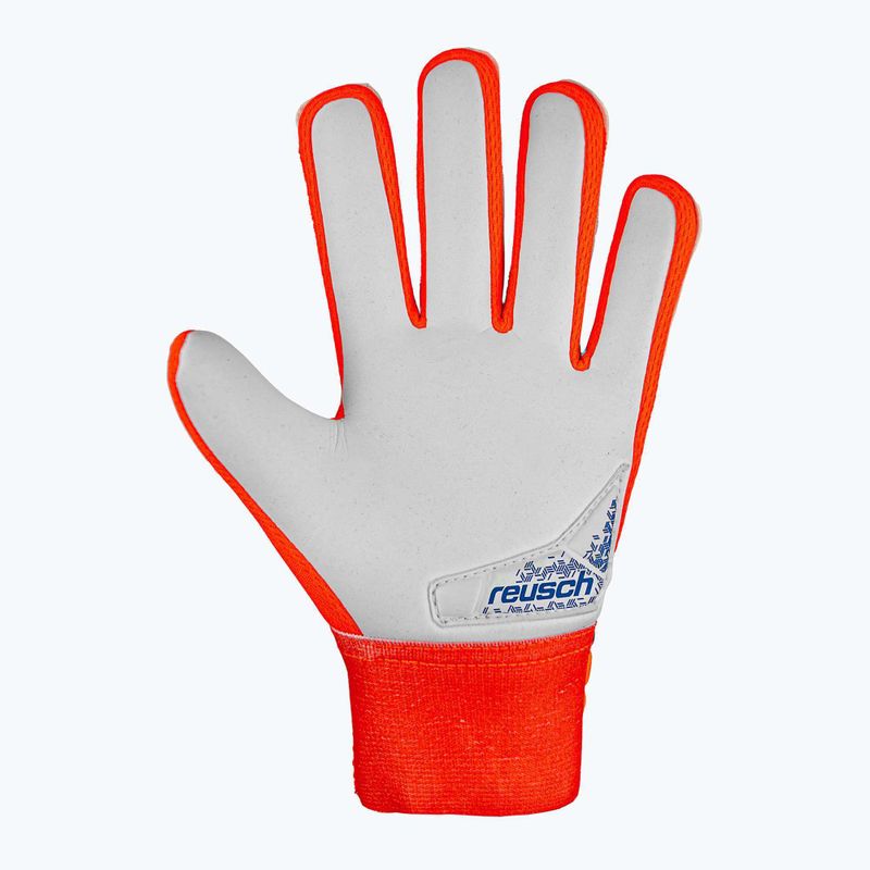Воротарські рукавиці Reusch Attrakt Starter Grip hyper orng/elec сині 3