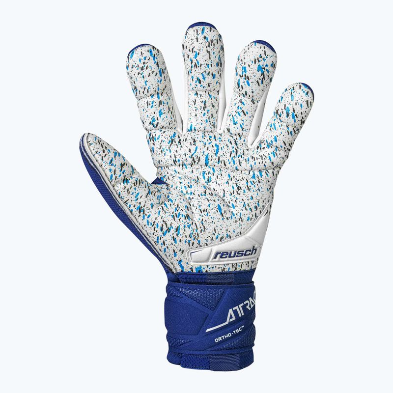 Рукавиці воротарські Reusch Attrakt Freegel Fusion Ortho-Tec premium blue/white 3