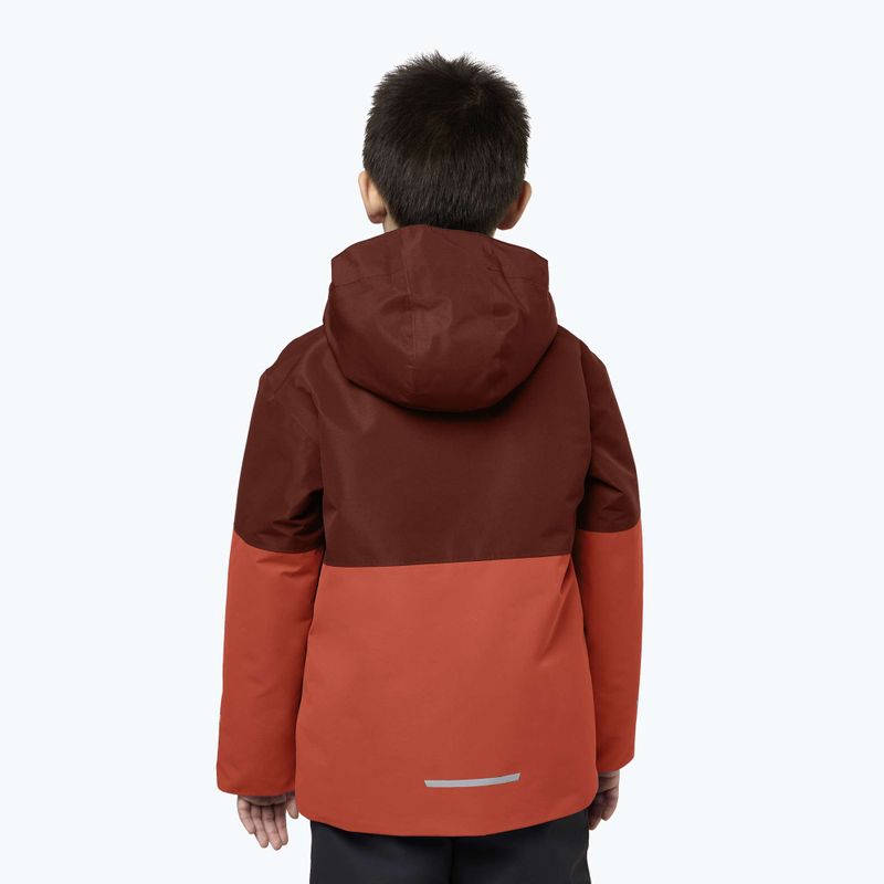 Пуховик дитячий Jack Wolfskin Actamic 2L Ins coral orange 2