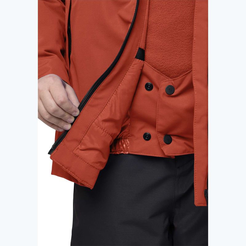 Пуховик дитячий Jack Wolfskin Actamic 2L Ins coral orange 3