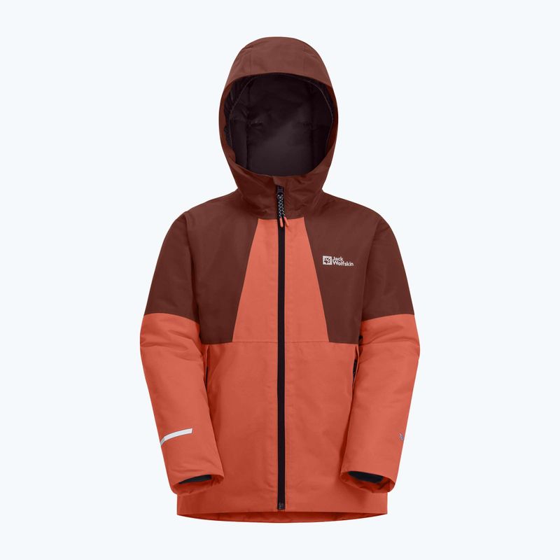 Пуховик дитячий Jack Wolfskin Actamic 2L Ins coral orange 5