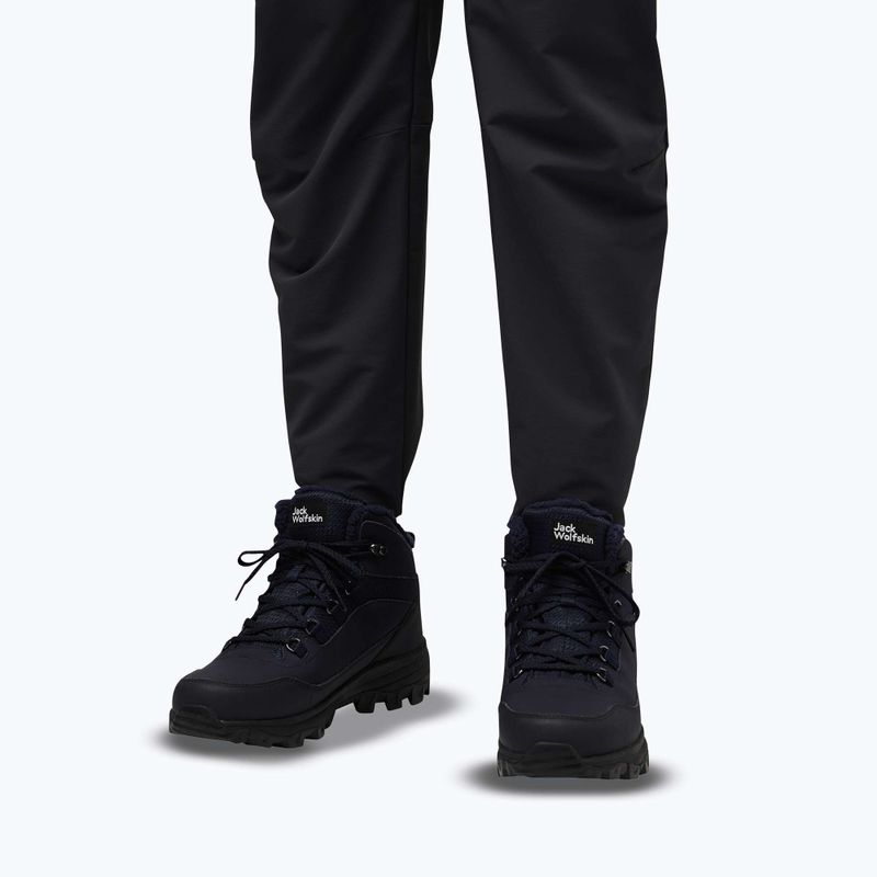 Черевики чоловічі Jack Wolfskin Everquest Texapore Mid dark navy 10
