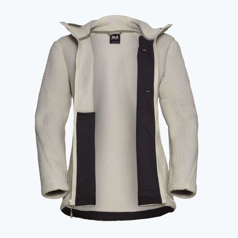 Кофта флісова жіноча Jack Wolfskin Cradle Mountain Pile Full Zip pale sand 9