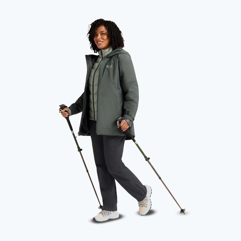 Кросівки туристичні жіночі Jack Wolfskin Wild Hike Texapore Mid oyster 9