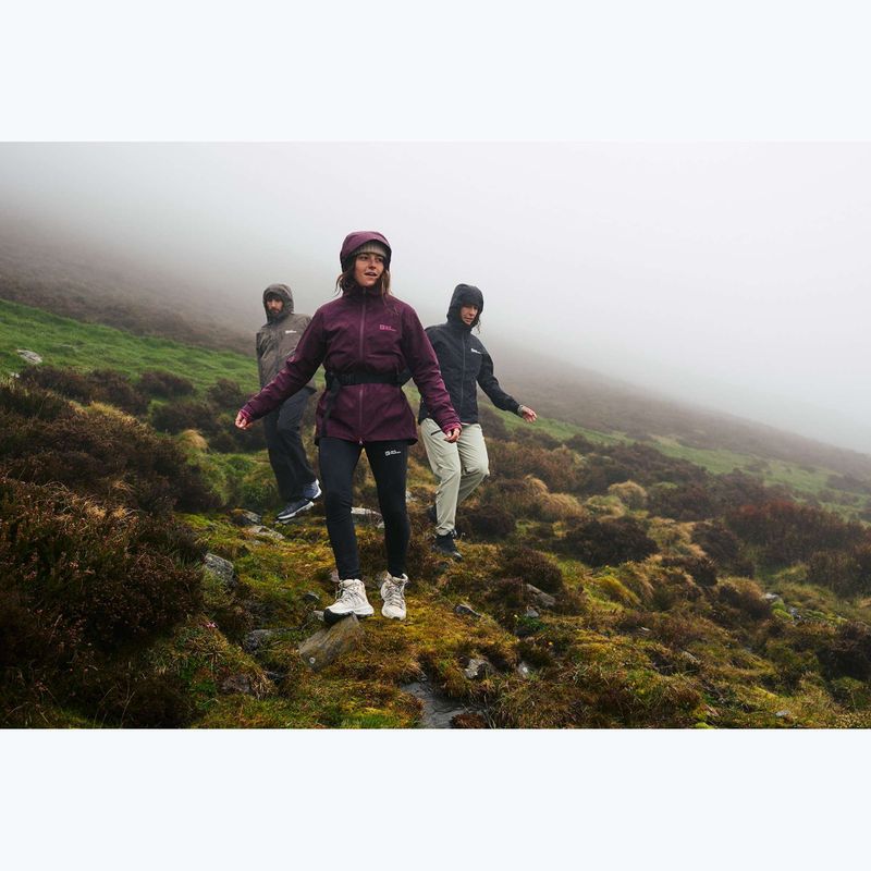Кросівки туристичні жіночі Jack Wolfskin Wild Hike Texapore Mid oyster 12