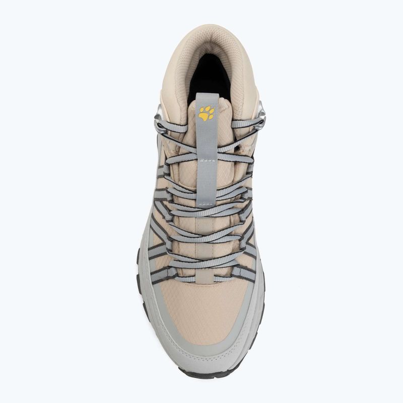 Кросівки туристичні жіночі Jack Wolfskin Wild Hike Texapore Mid oyster 5