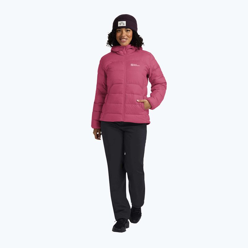 Пуховик жіночий Jack Wolfskin Ather Down Hoody bubblegum 2