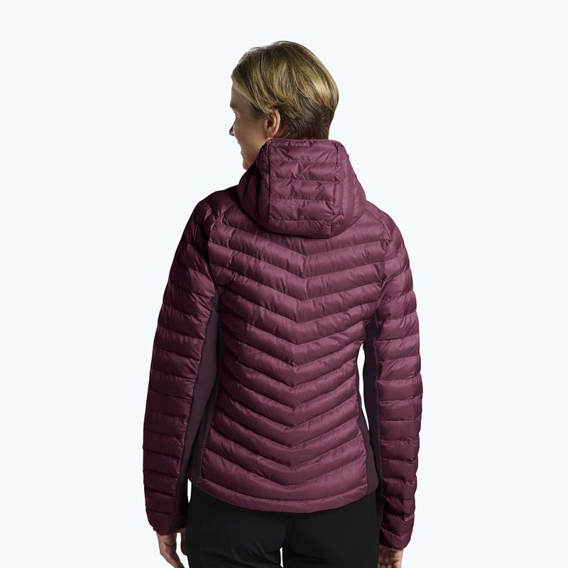 Куртка утеплена жіноча Jack Wolfskin Routeburn Pro Ins raisin 3