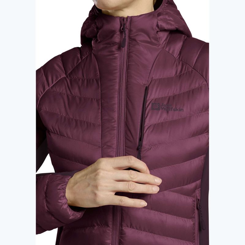 Куртка утеплена жіноча Jack Wolfskin Routeburn Pro Ins raisin 6