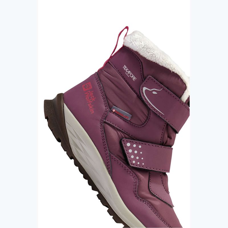 Черевики дитячі Jack Wolfskin Polar Bear-B Texapore Mid Vc raisin 8