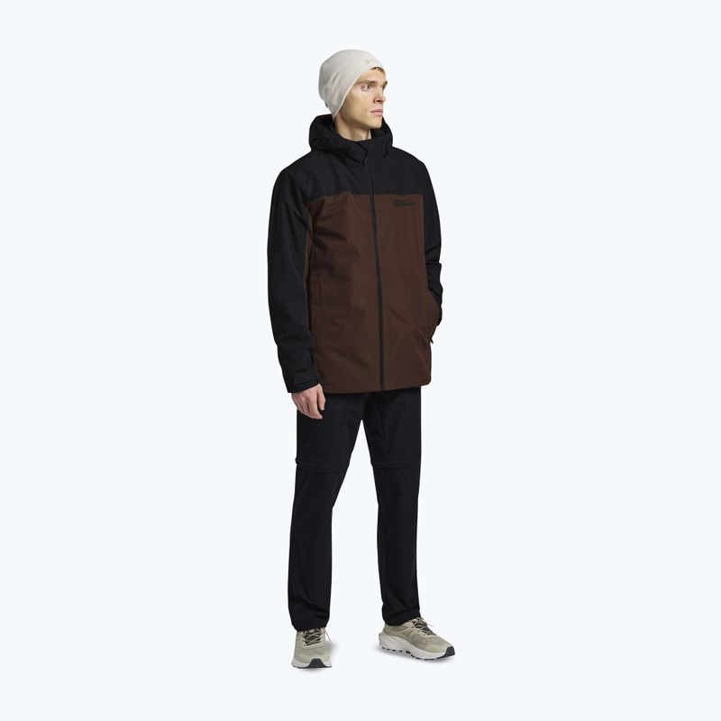 Куртка 3в1 чоловіча Jack Wolfskin Taubenberg 3In1 hot choc 2