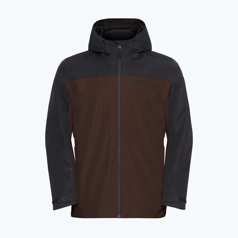 Куртка 3в1 чоловіча Jack Wolfskin Taubenberg 3In1 hot choc 10