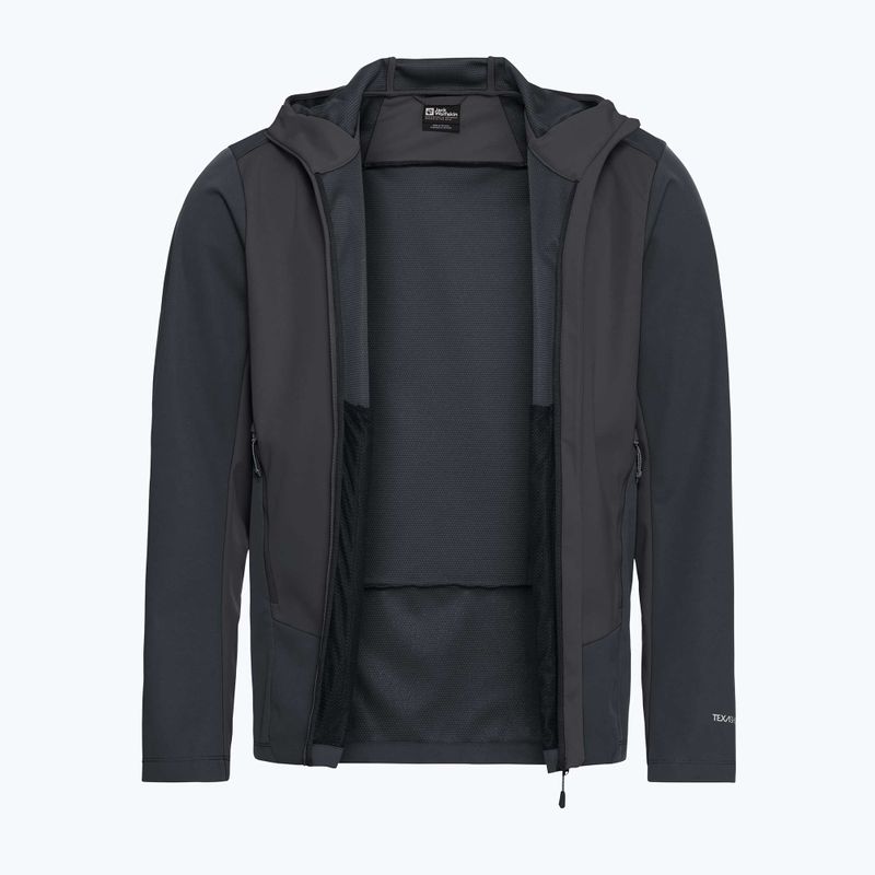 Куртка софтшелл чоловіча Jack Wolfskin Skyvail phantom 8